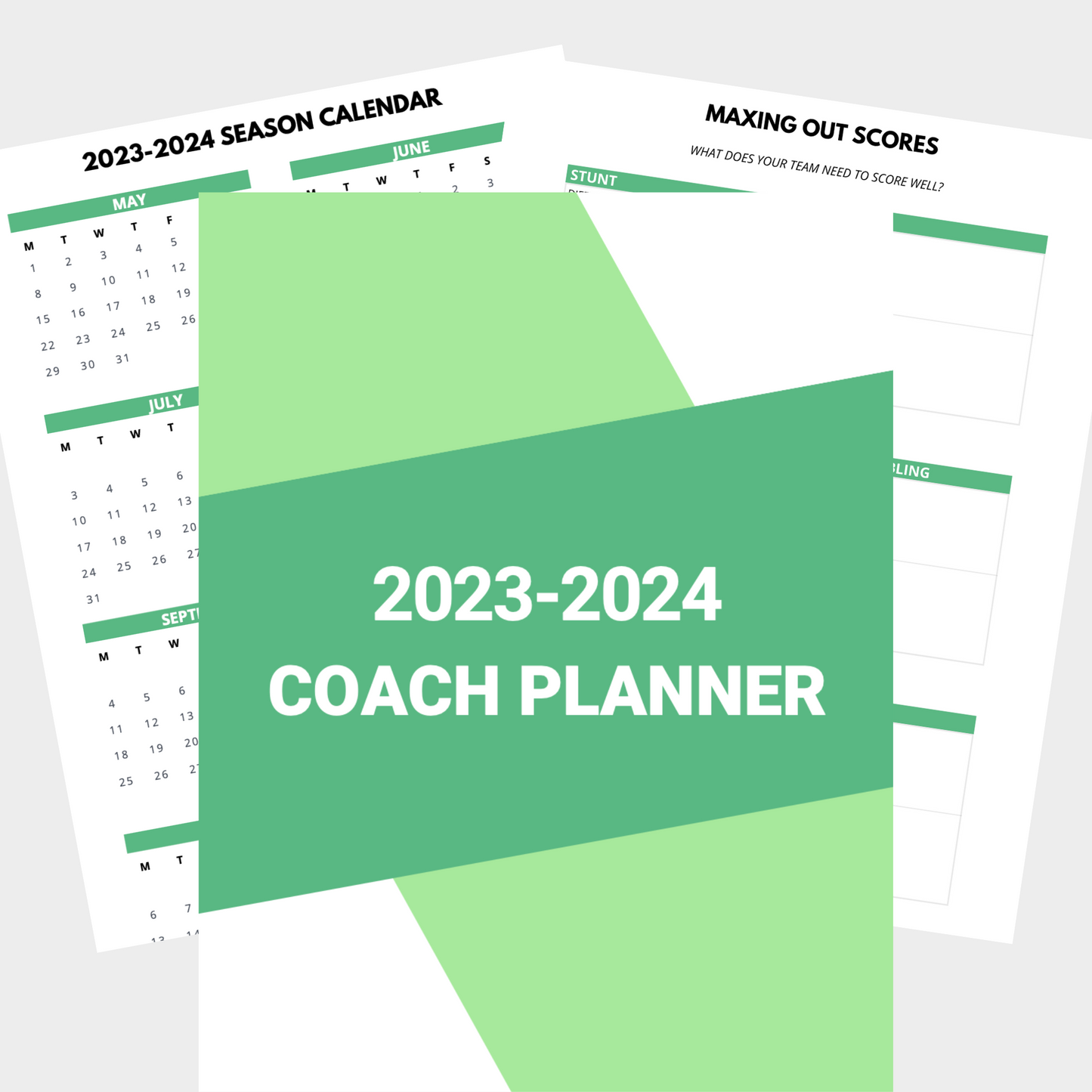 Printable Planner (Dated) - 2023-2024 Season