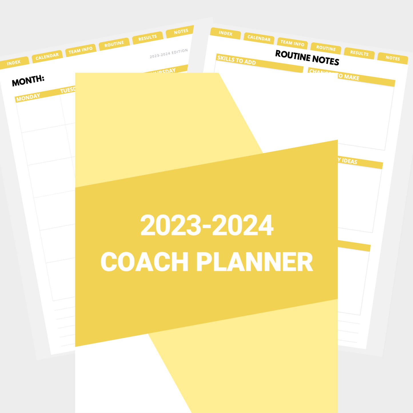 Digital Planner (Undated) - 2023-2024 Season